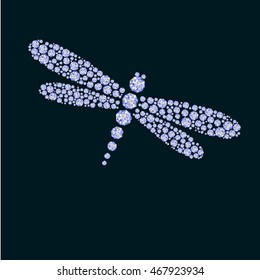 Illustration of dragonfly