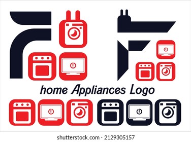 Illustration Drawing Logo And Icons Home Appliances Vector Elements