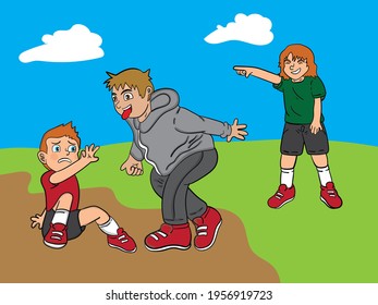 Bullying Drawing High Res Stock Images Shutterstock