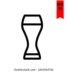 ilustración de icono plano de bebida
