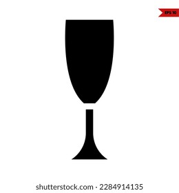 illustration of drink glyph icon 