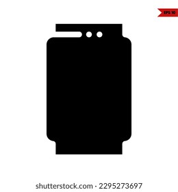 illustration of drink glyph icon 