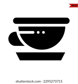 illustration of drink glyph icon 