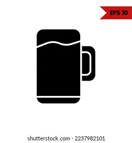 Illustration of drink line glyph