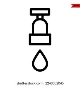 Illustration of Drink Line Icon