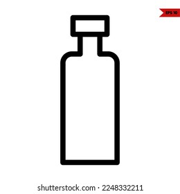 Illustration of Drink Line Icon