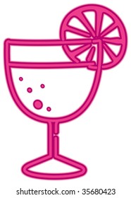 ilustración de drinkware en blanco