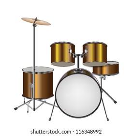 Illustration of Drum Kit