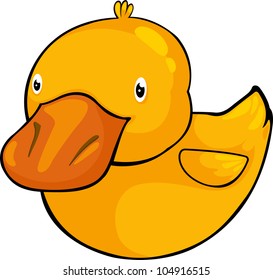 illustration duck vector file