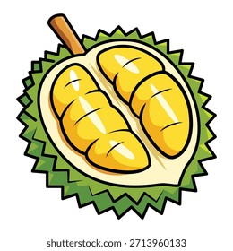 La ilustración de Durian Fruit