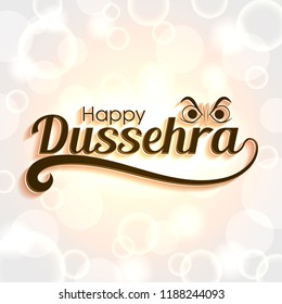 Illustration of Dussehra or Vijayadashami for the celebration of Hindu community festival.