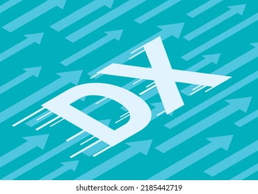 Illustration of DX with a sense of speed