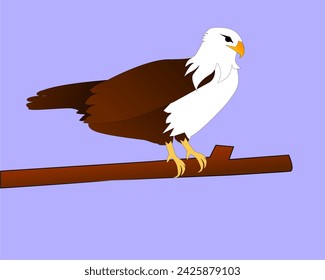 illustration of an eagle simple