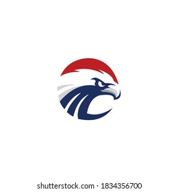 illustration eagle vector icon templet