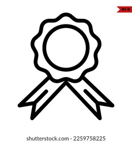 illustration of earth day line icon