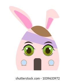 illustration of Easter eggs for Easter holidays design.