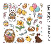 Illustration of Easter Event, Easter Egg, Bunny