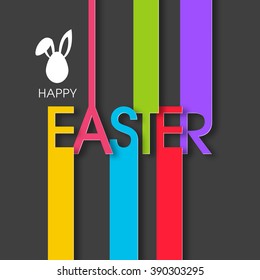 Illustration of Easter,fifth April.