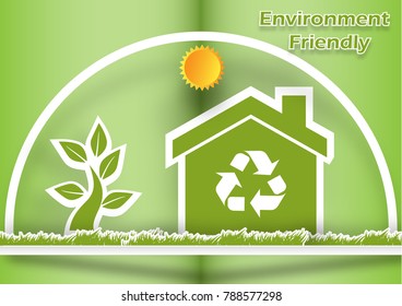 Illustration of eco and world environment day 
