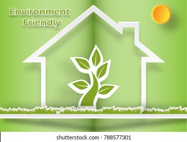 Illustration of eco and world environment day 