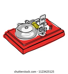 Illustration of educational electric bell 