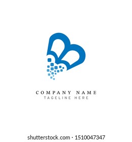 illustration of educational logo design, book icon - vector