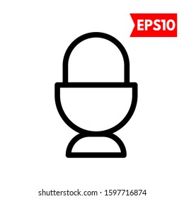 illustration of egg flat icon