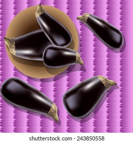 illustration eggplant