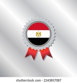 Illustration of Egypt flag Template