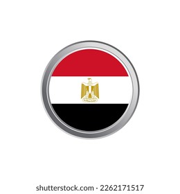 Illustration of Egypt flag Template