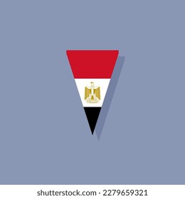 Illustration of Egypt flag Template