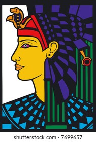 Illustration of Egyptian Silouette - Vector