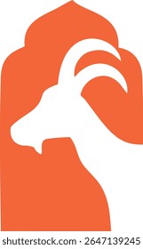 Illustration of Eid al-Fitr and Eid al-Adha icons, various sacrificial animals with transparent backgrounds as per design needs	