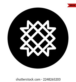 Illustration of Eid Glyph Icon