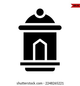 Illustration des Eid-Glyph-Symbols