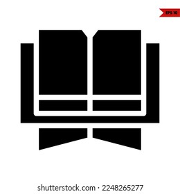 Illustration of Eid Glyph Icon