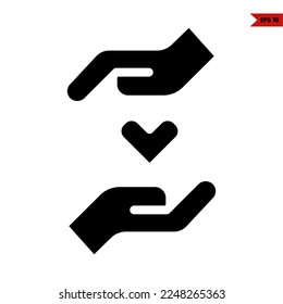 Illustration of Eid Glyph Icon