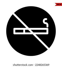 Illustration of Eid Glyph Icon
