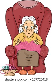 Old Lady Cartoon Images Stock Photos Vectors Shutterstock