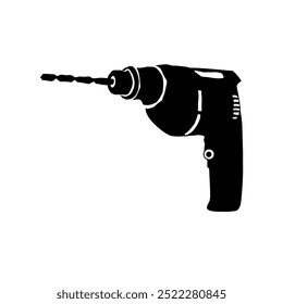 an illustration of an electric drill power tool