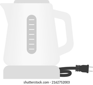 Illustration of electric water heater