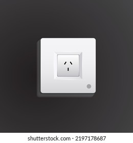illustration of electrical devices, with 3d design
