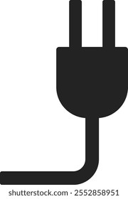 ilustração do ícone de tomada elétrica