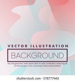 (illustration) Elegant pink background, gradient color abstract background
