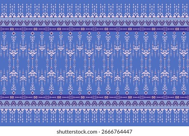 Illustration des eleganten Thai Geometric Vector Pattern Designs