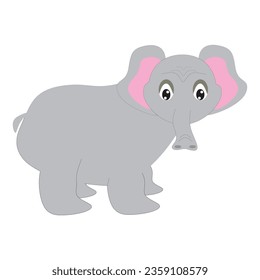 illustration elephant animal cute baby