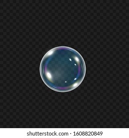 Illustration. Ellipse in the form of soap bubbles. Bubbles from washing. Bubble. Shampoo, foam.