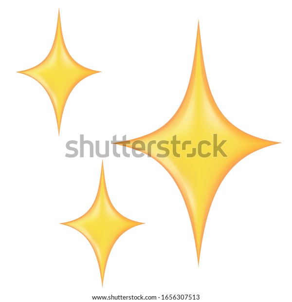 Illustration Emoji Cute Stars Stock Vector (Royalty Free) 1656307513