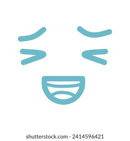illustration emotion face of human