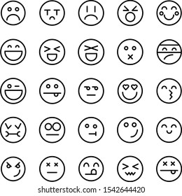 illustration of emotion flat icon